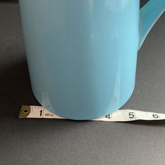 USA Vintage Robin Egg Blue Vintage Pitcher - Picture 9 of 9